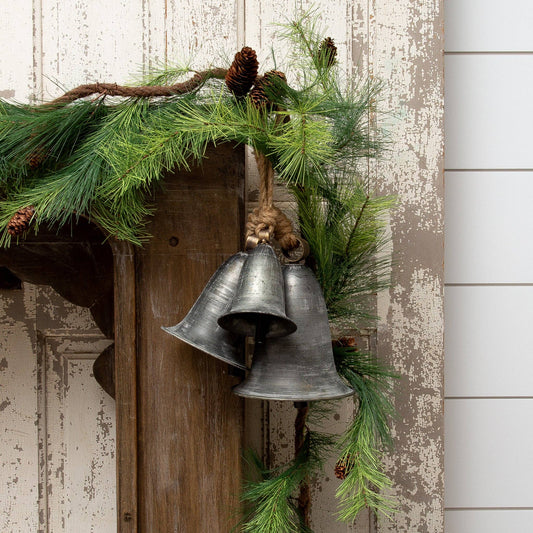 Vintage Pewter Bells