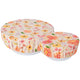 Cottage Floral Bowl Covers Set of 2