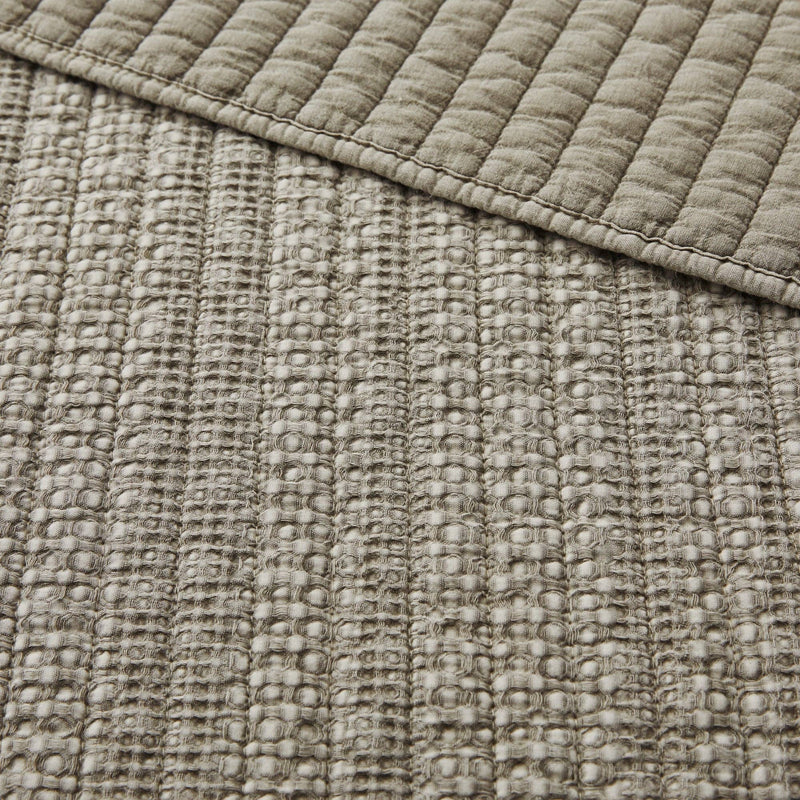 Loden Quilted Throw