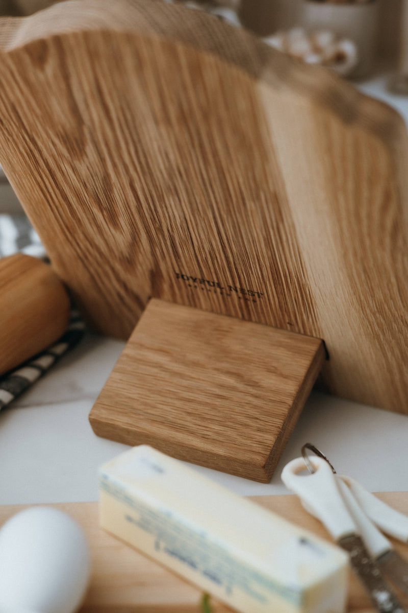 Wooden Cookbook Stand