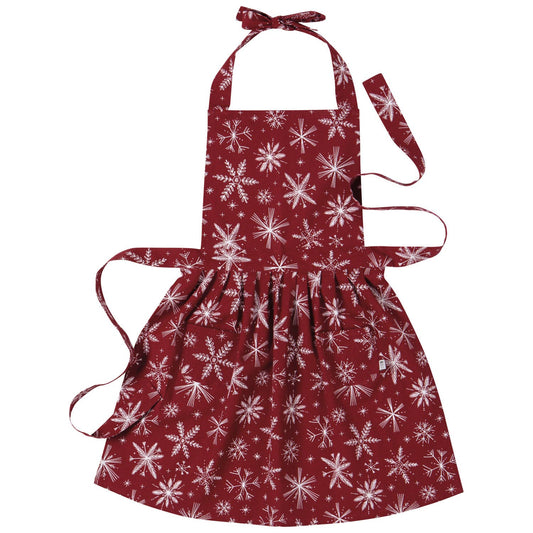 Snowflakes Classic Christmas Apron