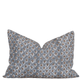 Aster Floral Block Printed Pillow Cover | Lumbar