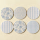 French Country Ceramic Coasters