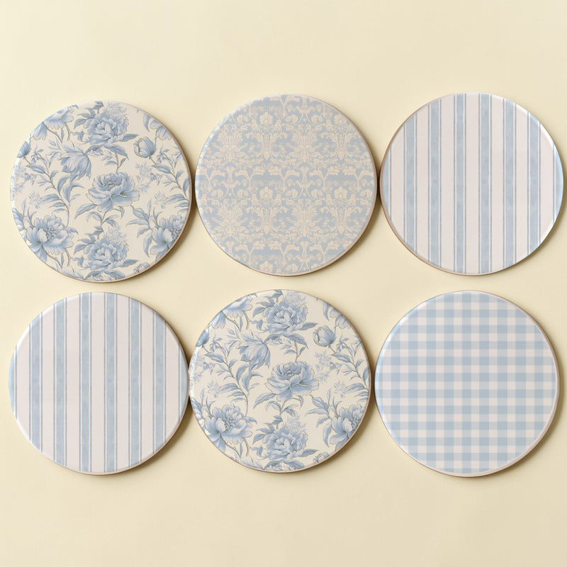 French Country Ceramic Coasters