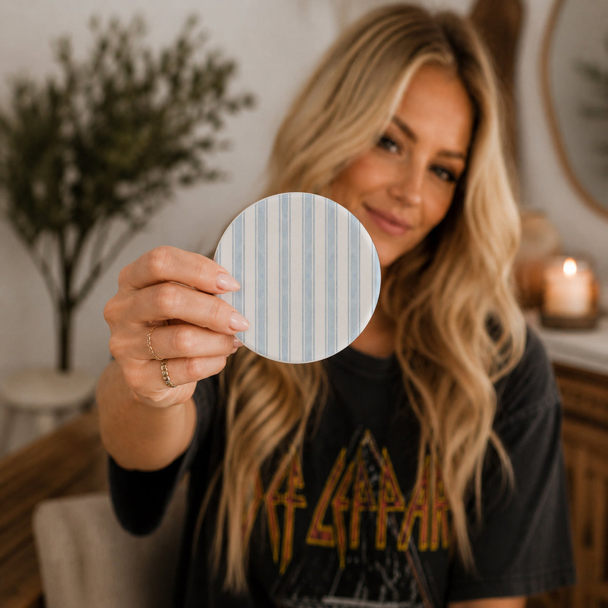 French Country Ceramic Coasters