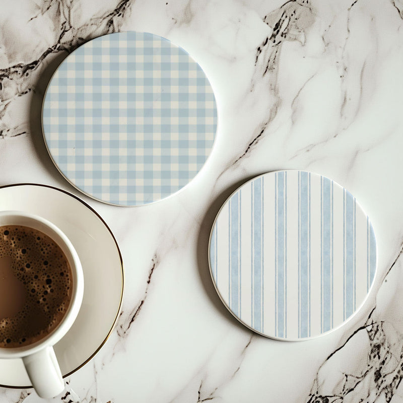 French Country Ceramic Coasters