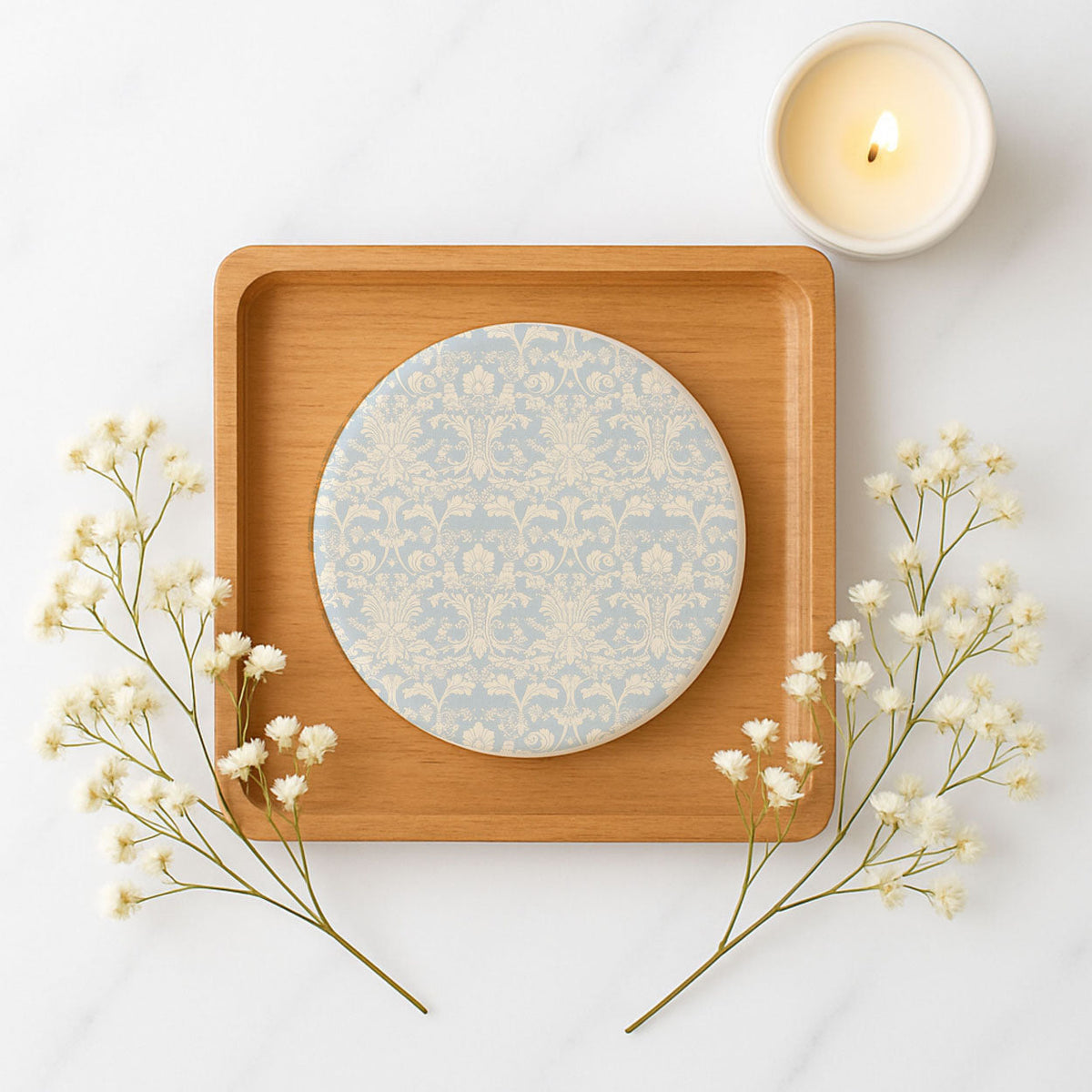 French Country Ceramic Coasters
