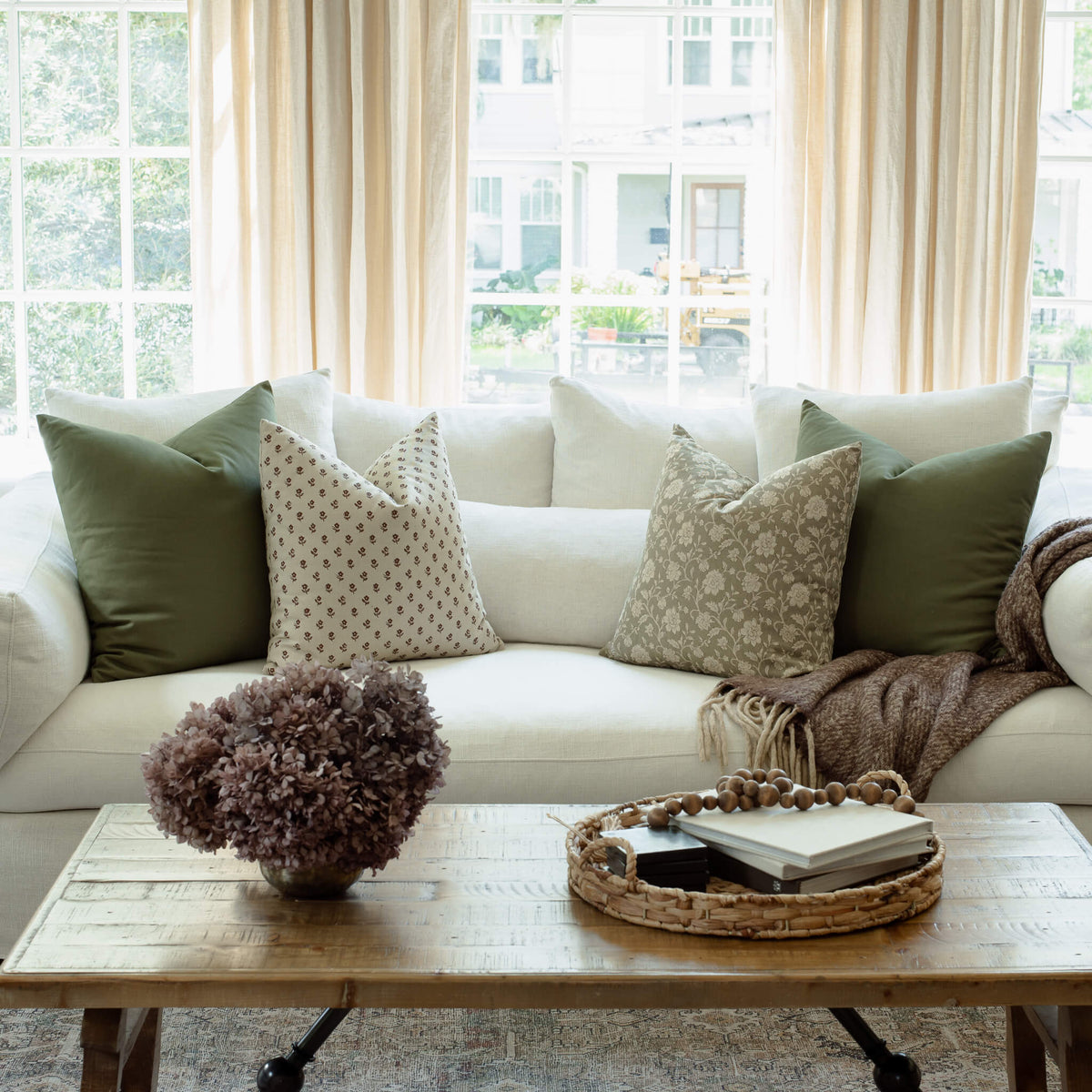 Alma Pillow Combination | Set of Four Pillow Covers