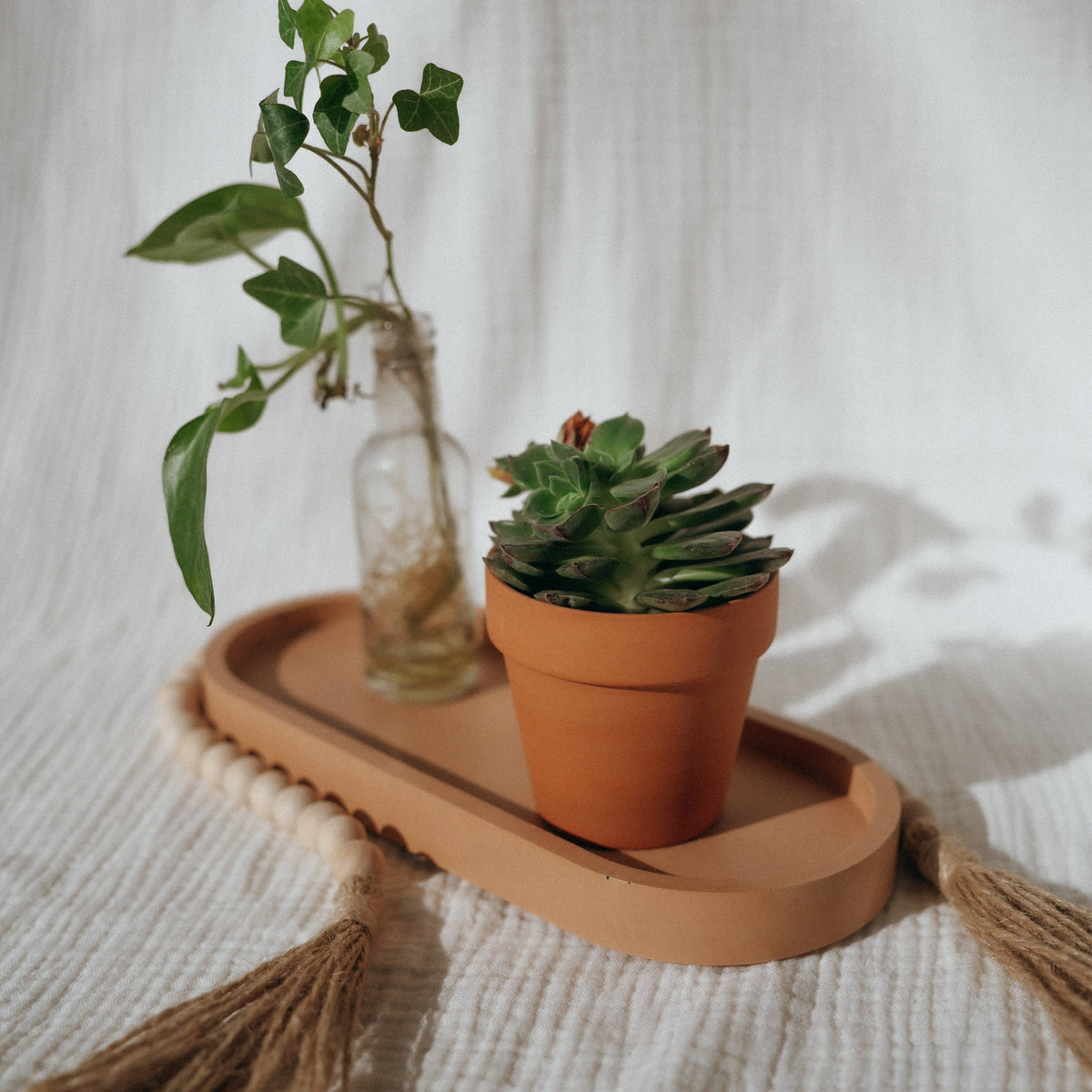 Oval Concrete Tray