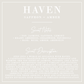 HAVEN | Saffron + Amber Candle