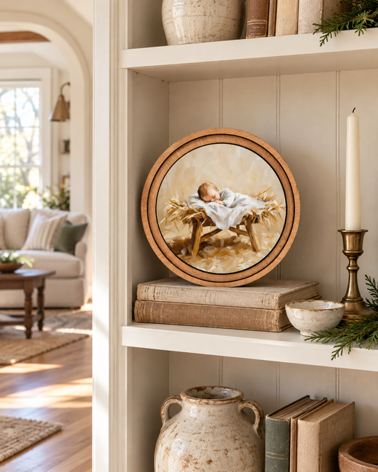 Manger Framed Art