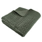 Velvet Stitch Quilted Throw Blanket