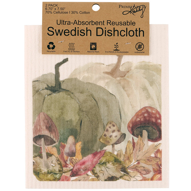 Harvest Leaves Swedish Cloth Set