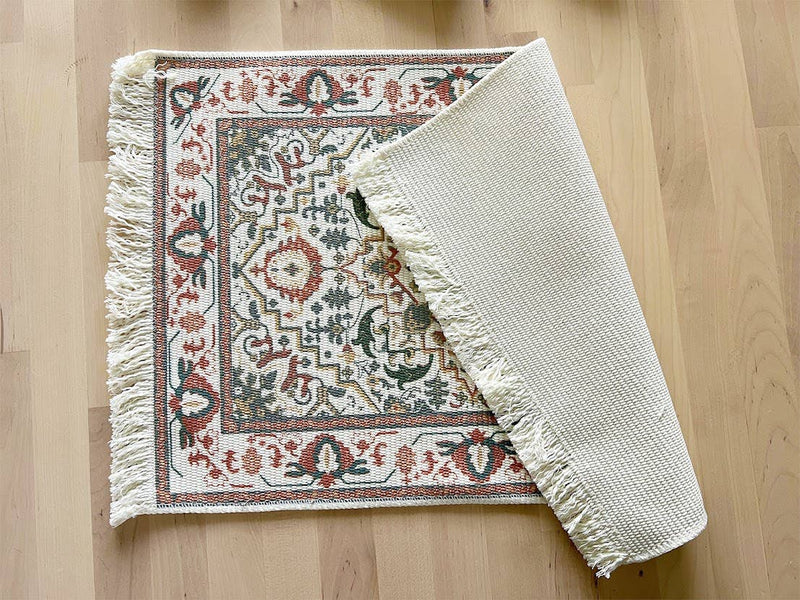 Antique Print Placemat - Brown