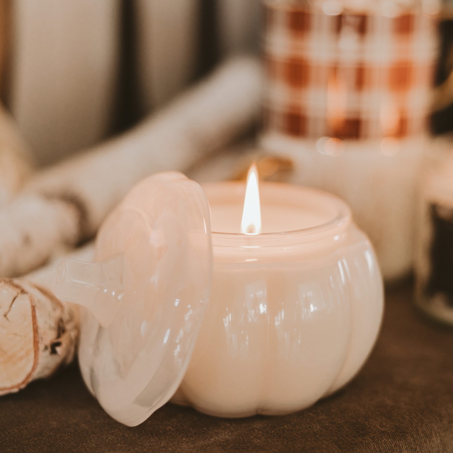 Warm and Cozy Pumpkin Jar Candle - 20oz