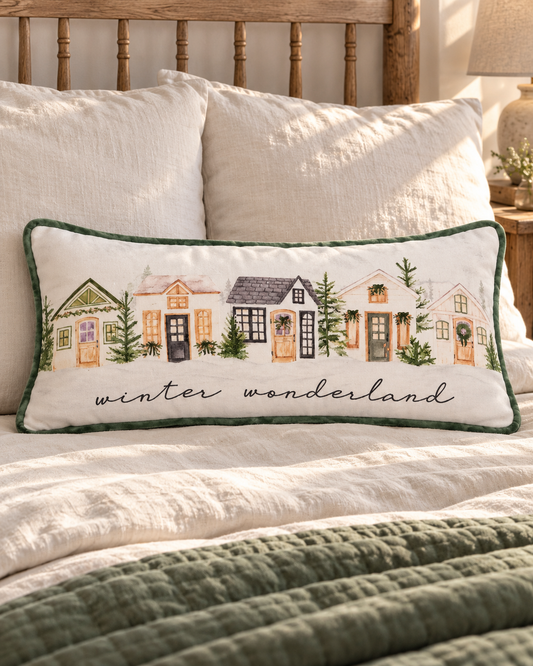 Winter Wonderland Lumbar Pillow