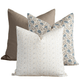 Amelia Pillow Combination | Set of Three Pillow Covers