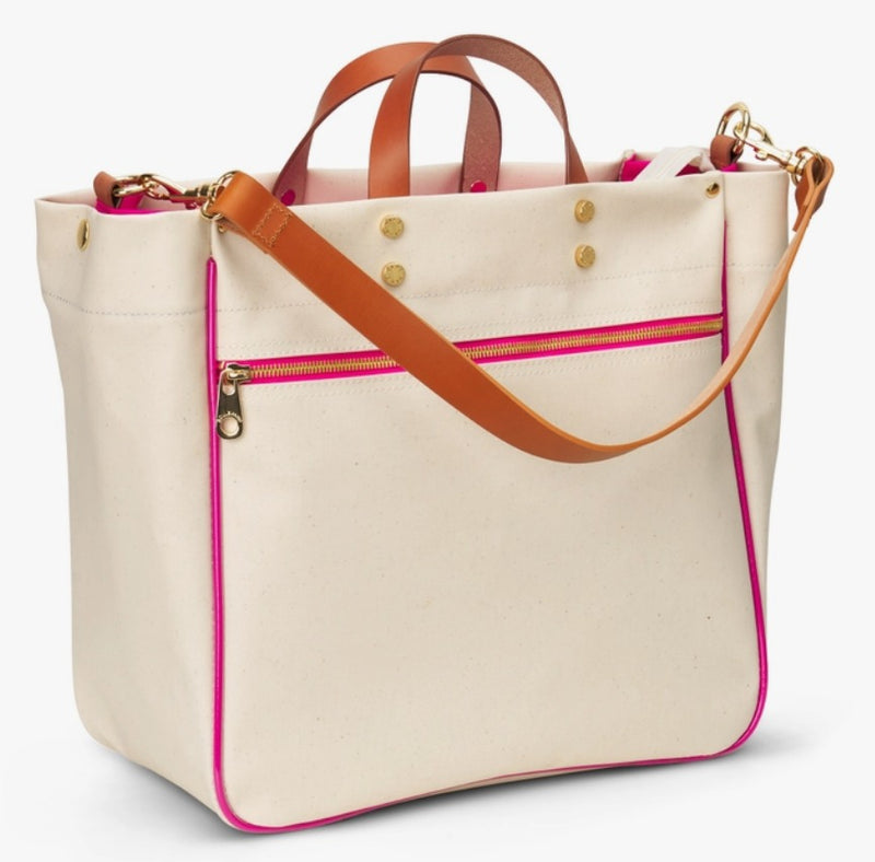 Codie Tote with Leather Accents