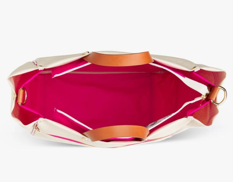 Codie Tote with Leather Accents