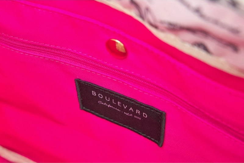 Codie Tote with Leather Accents