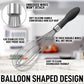 Stainless Steel Whisk with Soft Silicone Handle