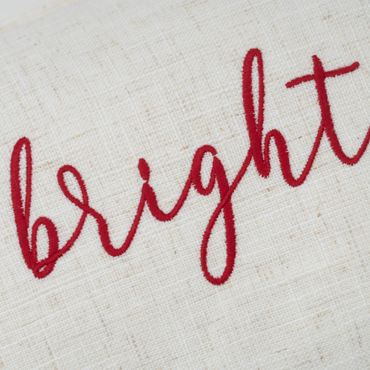 Merry & Bright Linen Pillow
