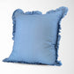 Savannah Micro Gingham Pillow Cover in Blue