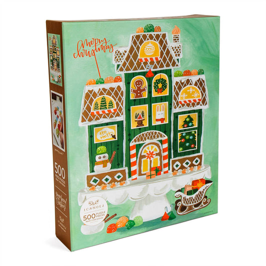 Gingerbread Christmas - 500 Piece Jigsaw Puzzle