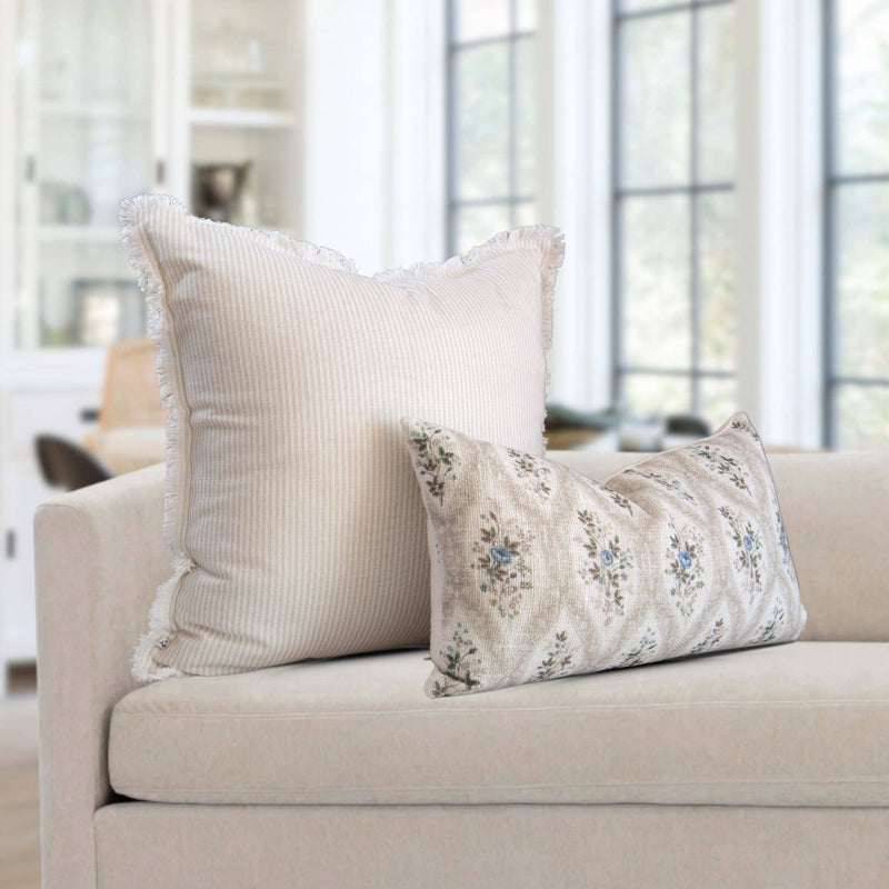 Magnolia Ticking Stripe Pillow Cover