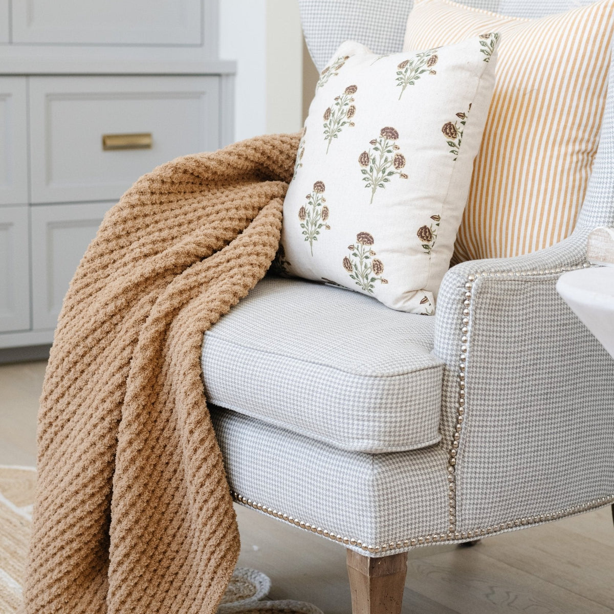 Waffle Knit XL Throw Blanket