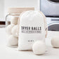 Wool Dryer Balls - Set of 6