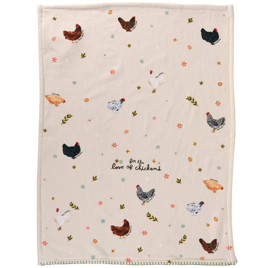 Love Of Chickens Kitchen Towel