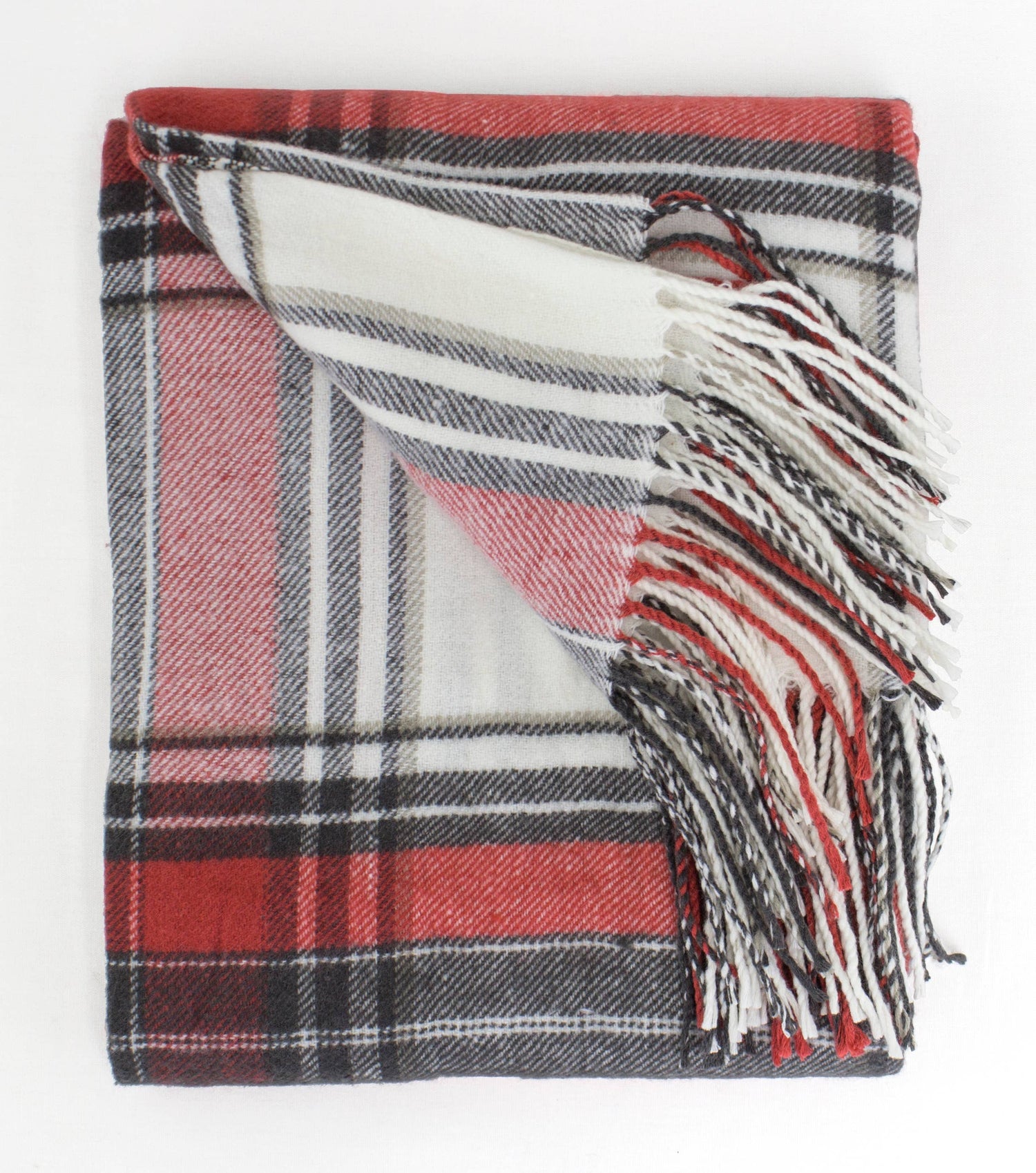 Classic Plaid Throw Blanket