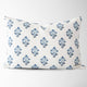 Isabella Floral Block Print Pillow Cover