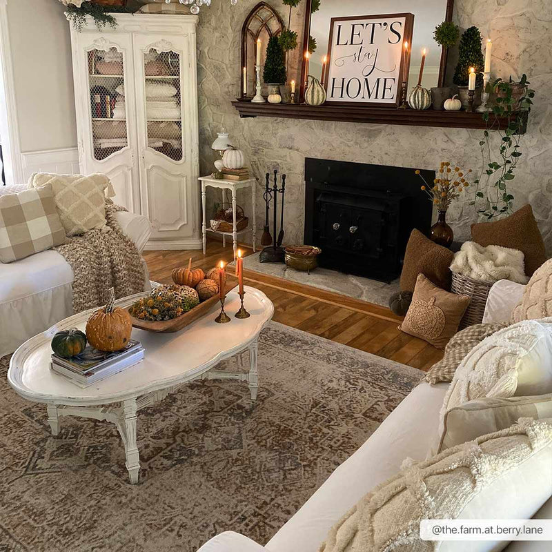 Heritage Style Flat Pile Washable Rug