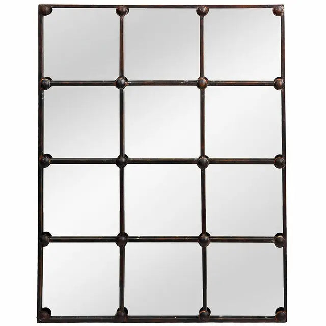 Cast Iron Wall Mirror
