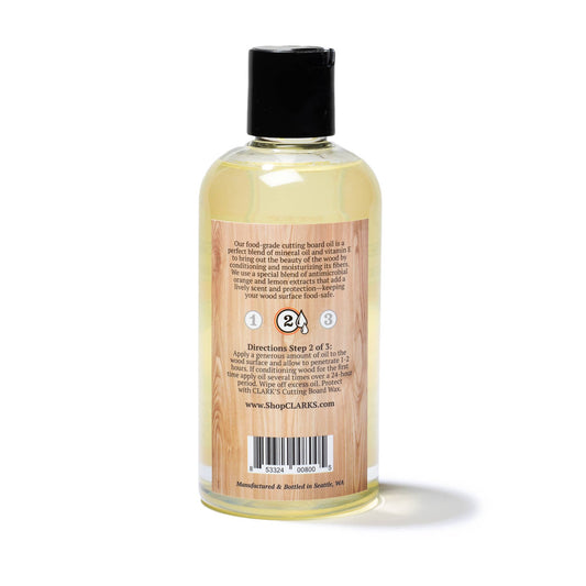 Clark's Cutting Board Oil | Orange and Lemon Scented