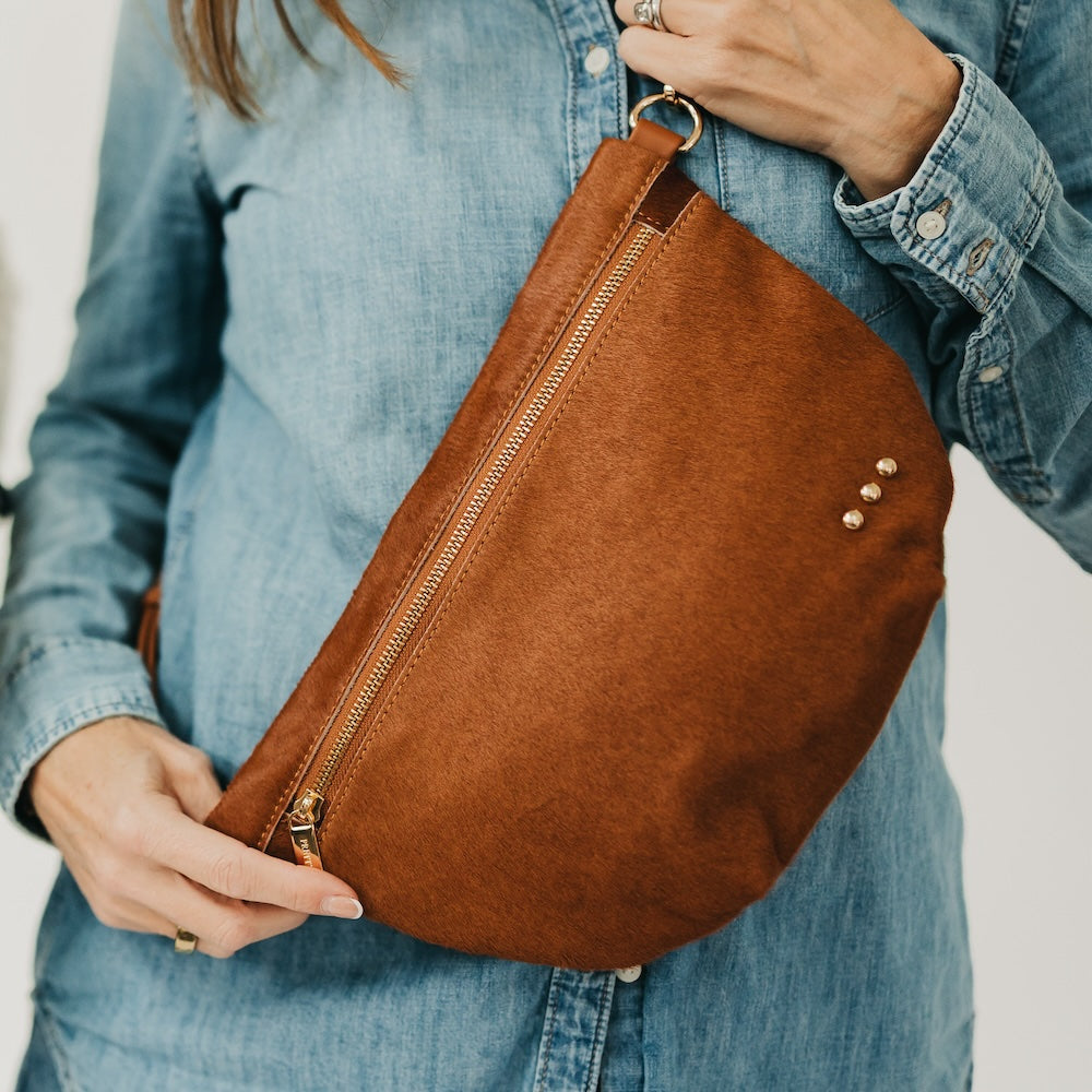 Hair-On-Hide Westlyn Bum Bag