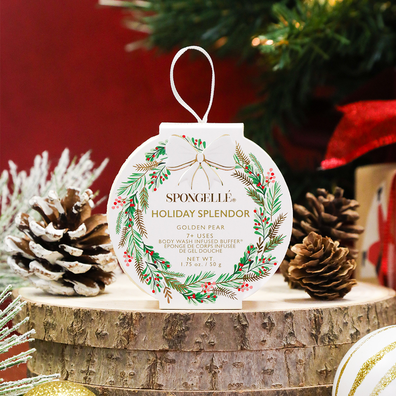 Holiday Splendor | Golden Pear | Holiday Wreath