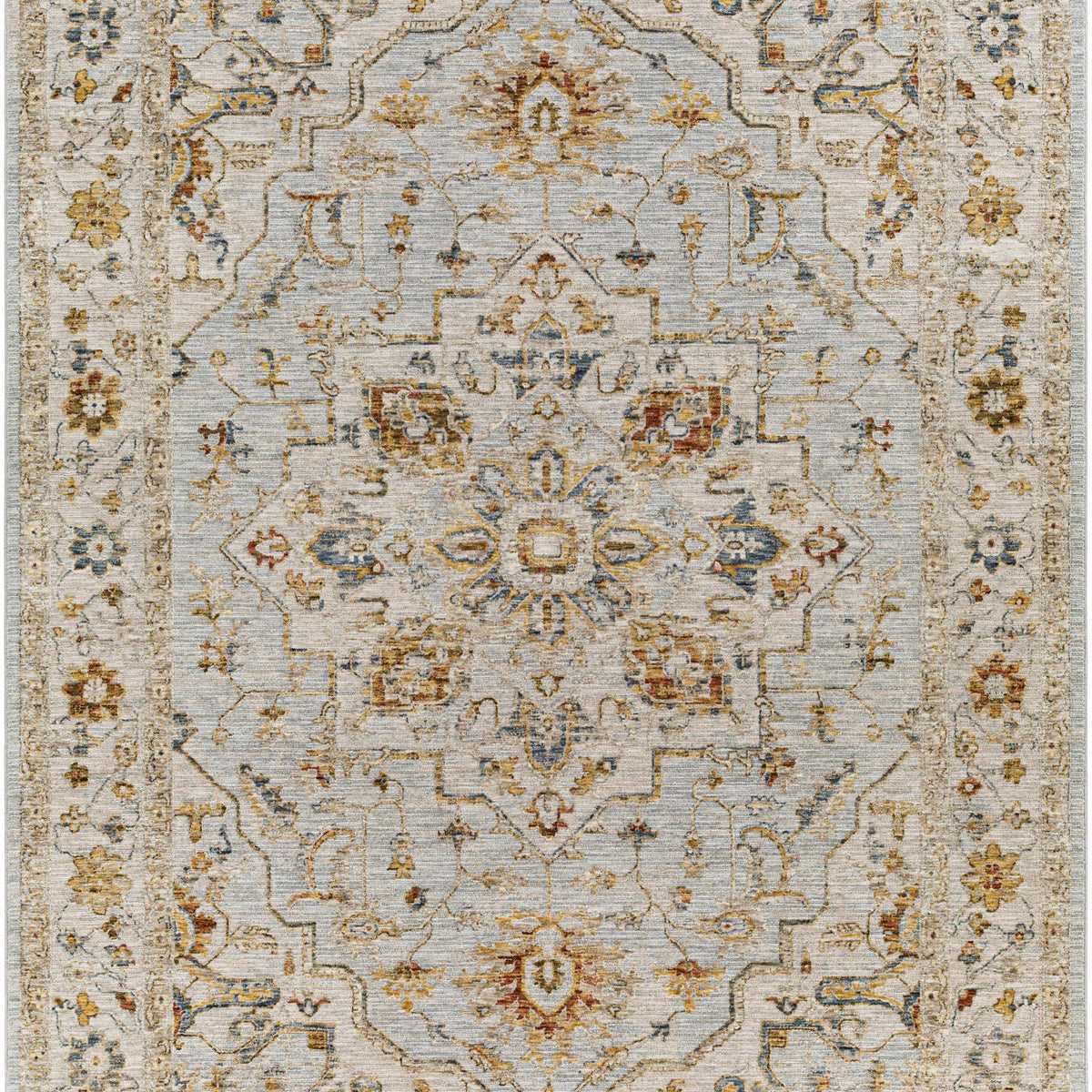 Huguley Floral Cream Luxe Rug