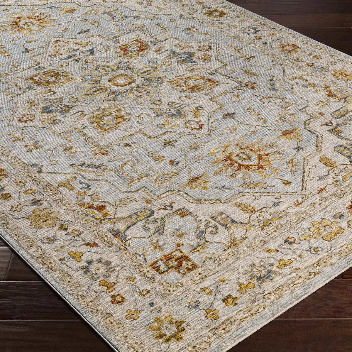 Huguley Floral Cream Luxe Rug