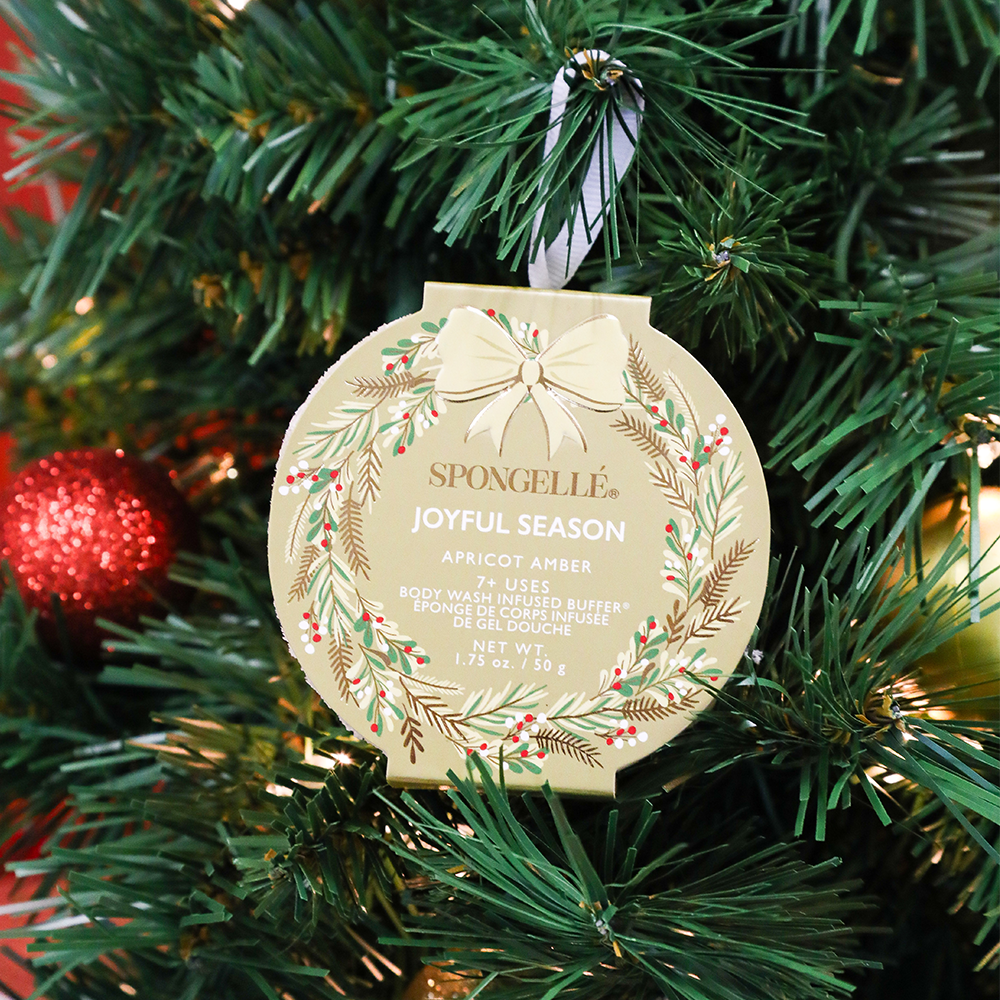Joyful Season | Apricot Amber | Holiday Wreath