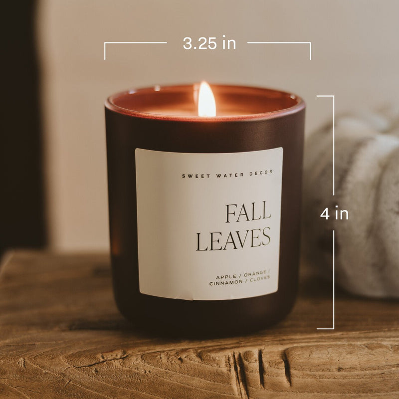 Cozy Season Soy Candle | Brown Matte Jar