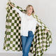 Minky Stretch XL Throw Blanket