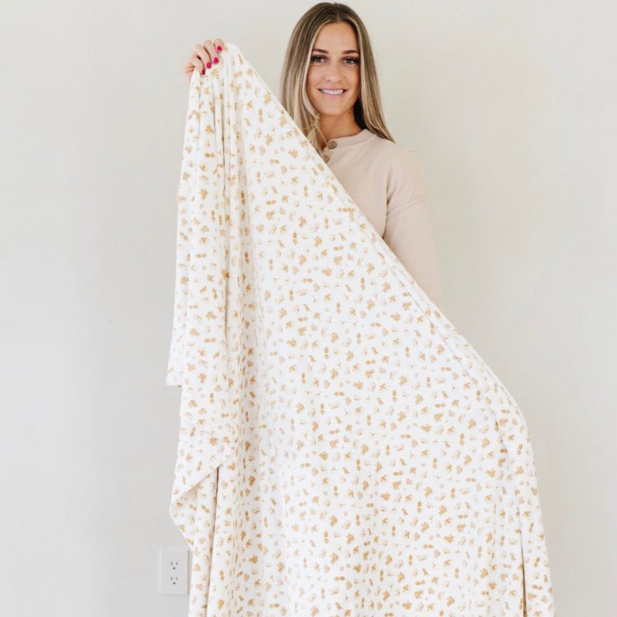 Minky Stretch XL Throw Blanket