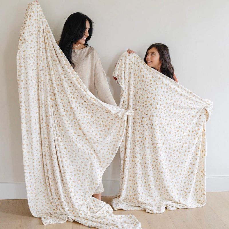 Minky Stretch XL Throw Blanket