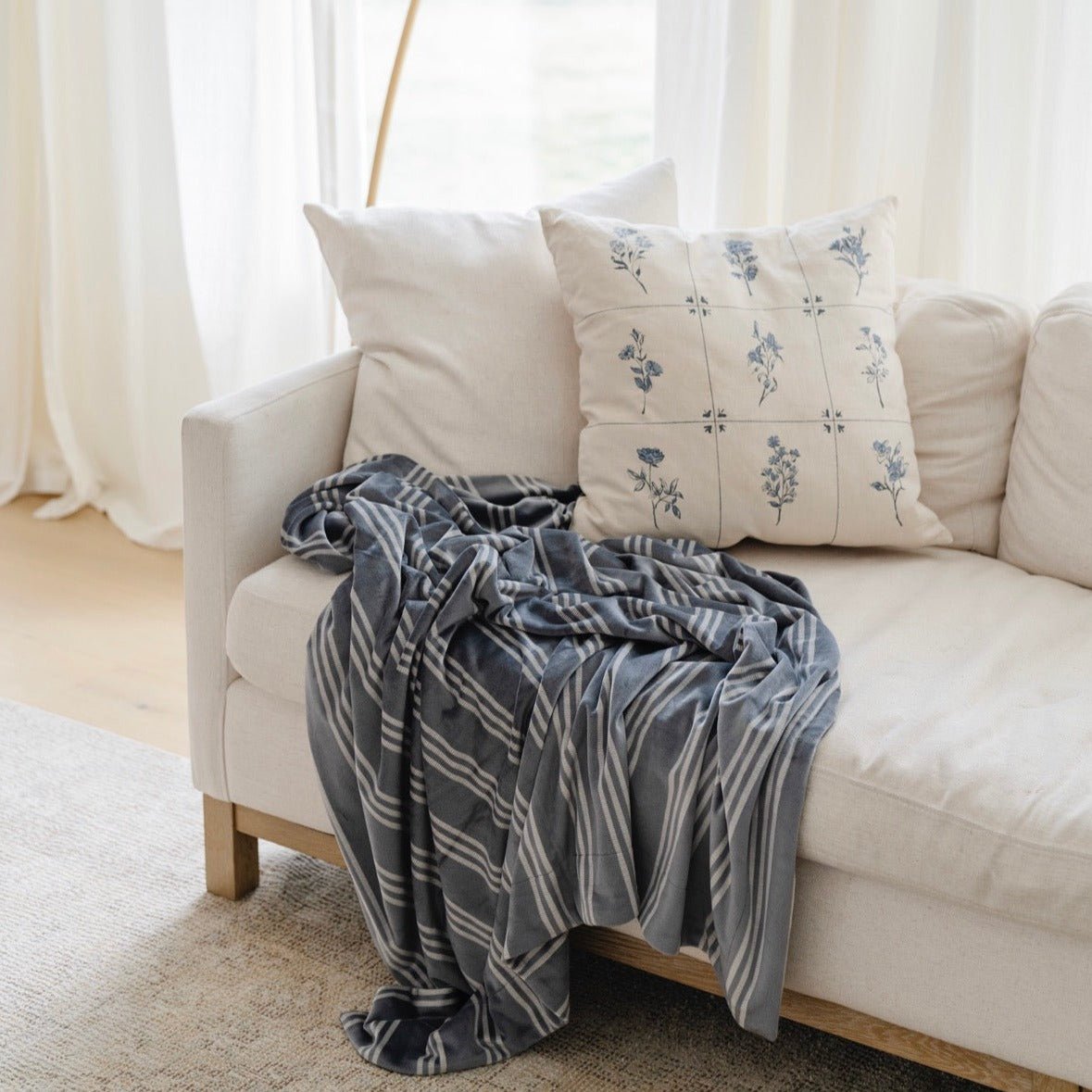 Minky Stretch XL Throw Blanket