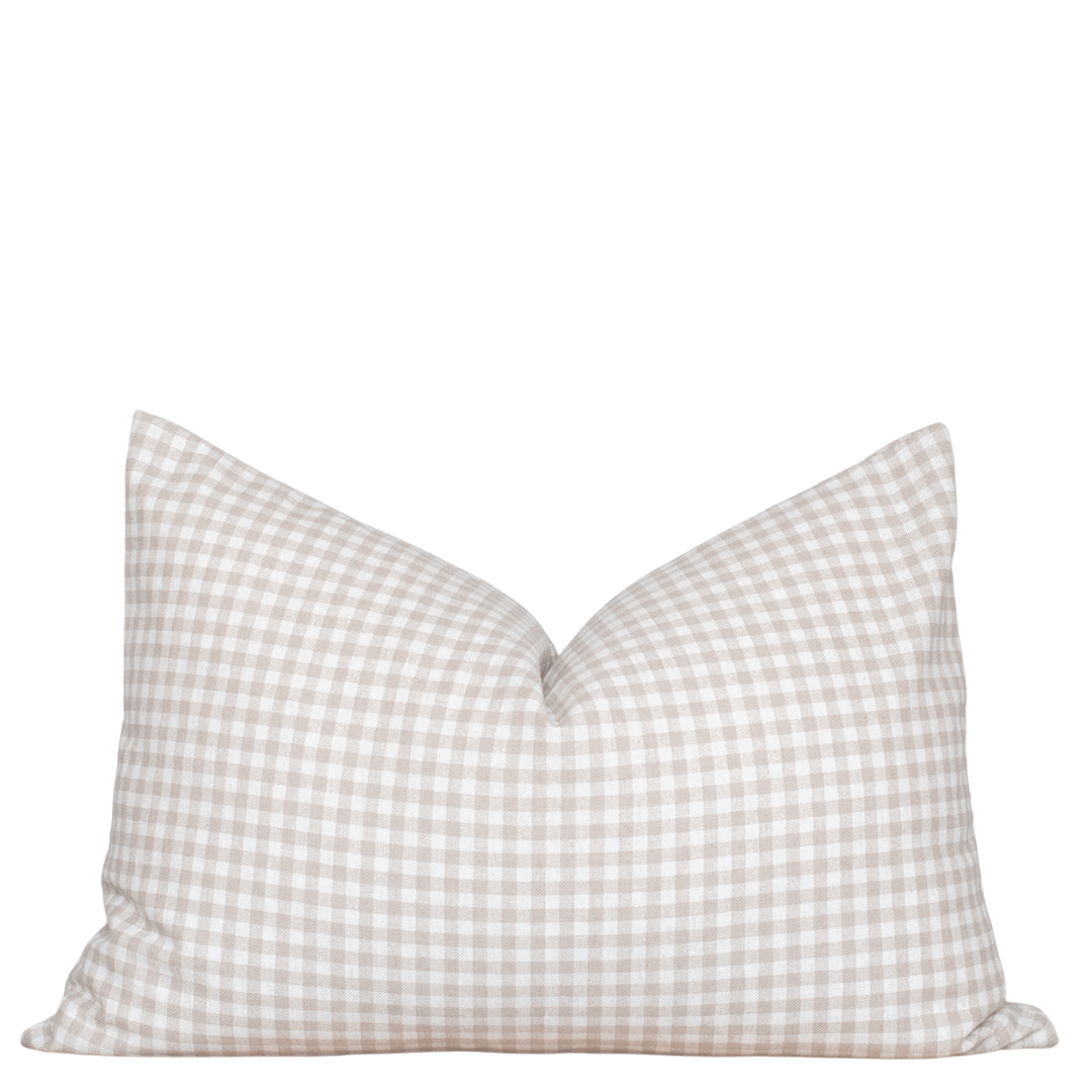 Catalina Gingham Lumbar Pillow Cover