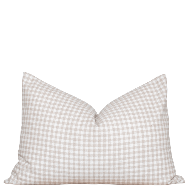 Catalina Gingham Lumbar Pillow Cover