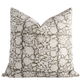 Jardim Floral Block Printed Pillow Cover